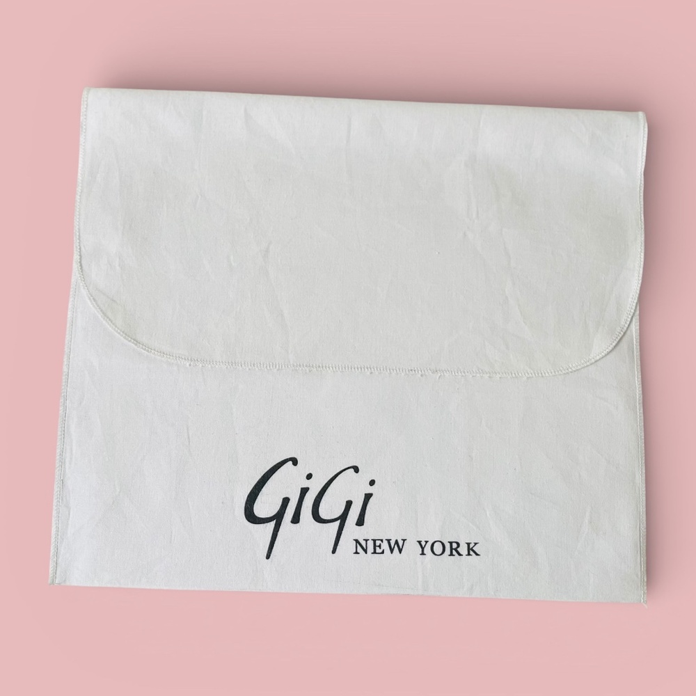 GiGi New York Cotton Linen Dust Bag